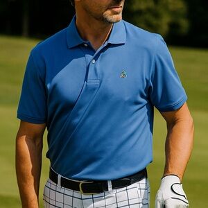 Men’s Putter Winbrook Blue Polo Golf Shirt